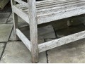 Elegant Outdoor Teak Settee