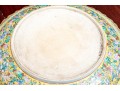 Chinese Famille Rose On Yellow Ground Porcelain Charger
