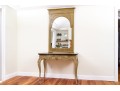 Louis XV Style Console Desk With Pier Mirror