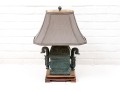 Archaistic Chinese Vessel Mounted As A Table Lamp