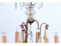 Louis XV Style Crystal Six Light Chandelier