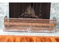 Antique Brass Fireplace Fender