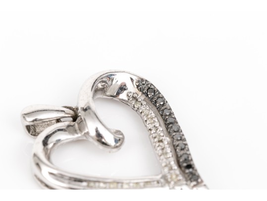 Sterling Silver Charm Bracelet And Heart Themed Loose Sterling And Silverplate Charms