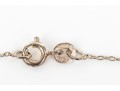Sterling Silver Pretty Larimer Link Bracelet With Matching Pendant, On Chain