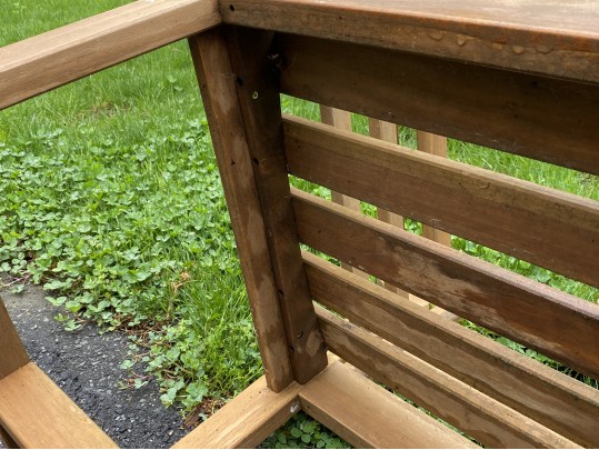 Elegant Teak Outdoor Garden Bench