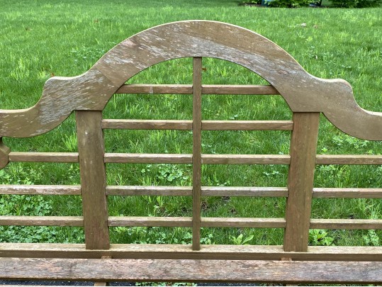 Elegant Teak Outdoor Garden Bench