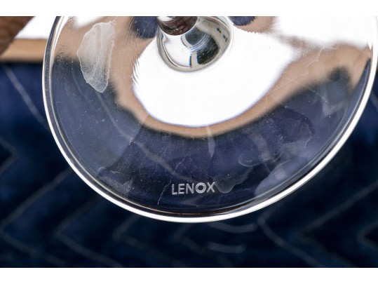 Eight Lenox Classic Oversized Martini Glasses