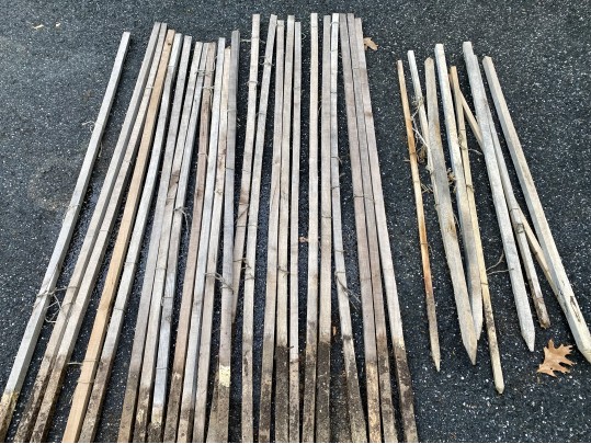 Wooden Garden Stakes