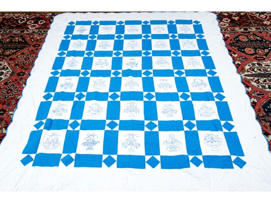 Vintage Hand-made Quilt
