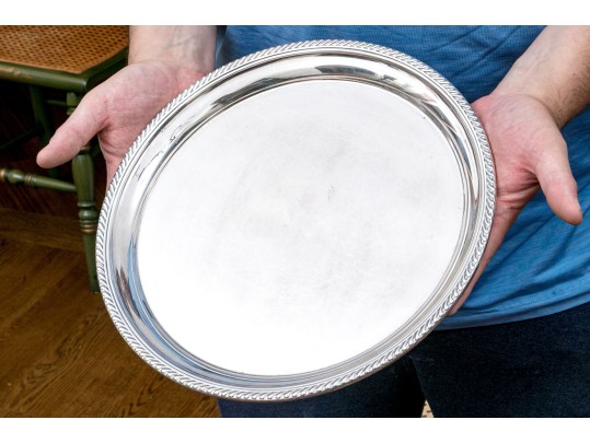 Gorham Sterling Silver Charger, 22.39 Ozt.