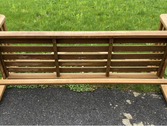 Elegant Teak Outdoor Garden Bench