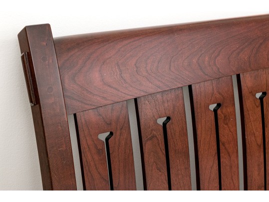 Stickley Furniture Cherry Mission Collection Queen Size Bedstead