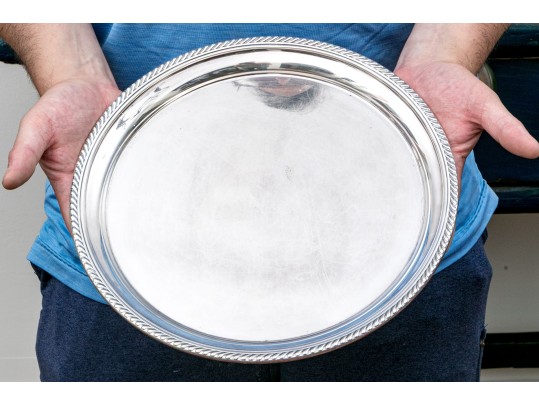 Gorham Sterling Silver Charger, 22.39 Ozt.