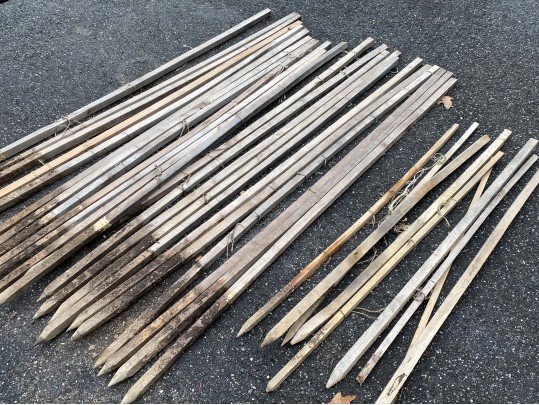 Wooden Garden Stakes
