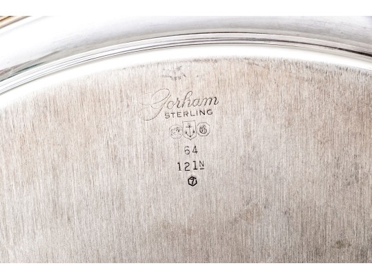 Gorham Sterling Silver Charger, 22.39 Ozt.