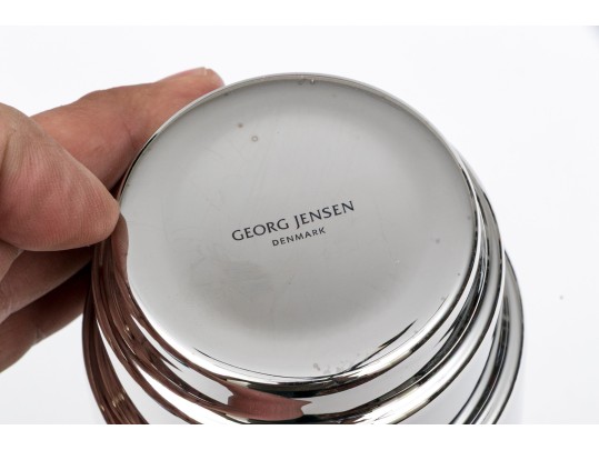 Georg Jensen Danish Stainless Steel Martini Shaker