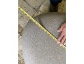 Fabulous River Stone Form Outdoor Coffee Table
