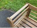 Elegant Teak Outdoor Garden Bench