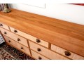 Stickley Inlaid Cherry Dresser Chest Of Drawers