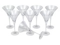 Eight Lenox Classic Oversized Martini Glasses