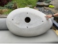 Fabulous River Stone Form Outdoor Coffee Table