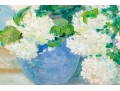 Mira Greenough Robison (American, 1865-1950) Oil On Canvas Board, Floral Still Life
