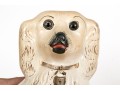 Pair Of English, Staffordshire Painted Pottery Spaniels