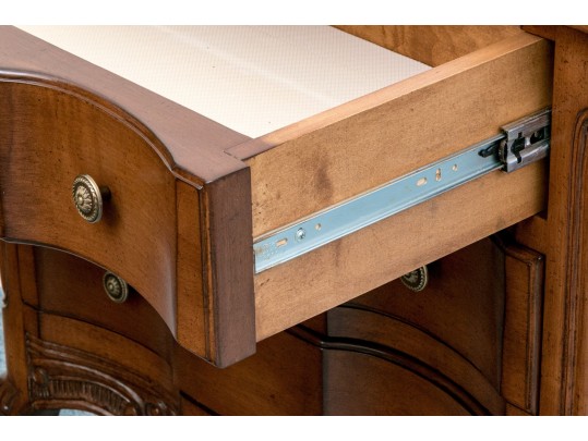 Quality Rococo Style Carved Three Drawer Chest