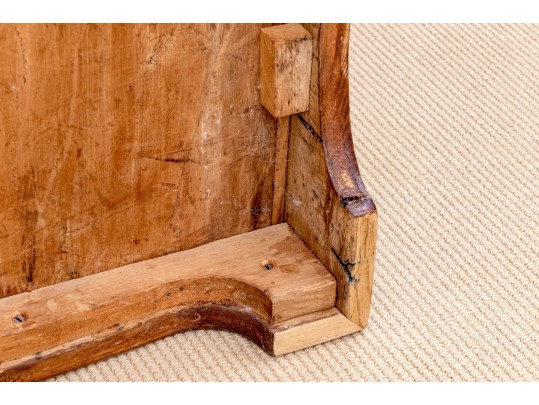 Unusual Connecticut Federal Pine Blanket Chest With Faux Drawers, Ca, 1800-20