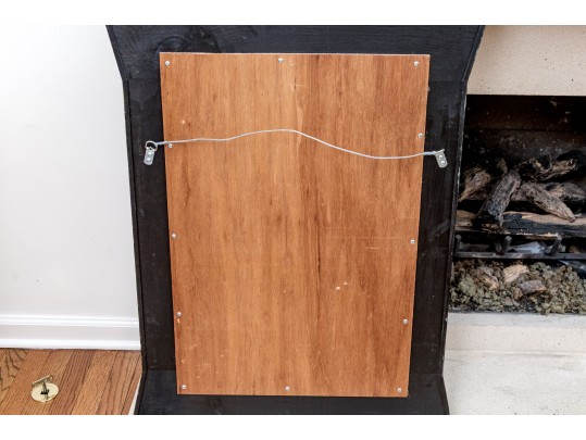 Neoclassical Style Architectural Beveled Mirror