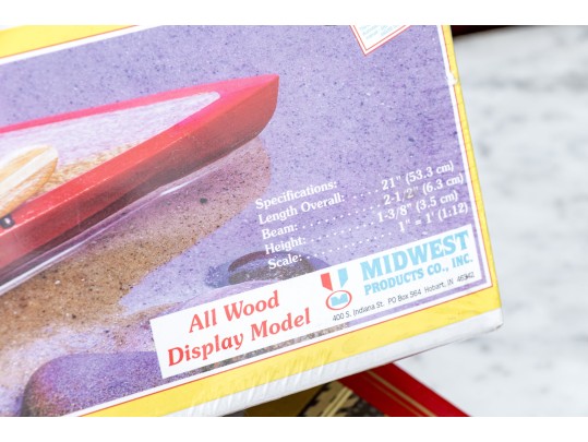 Restoration Hardware Train Set And Double Kayak Model