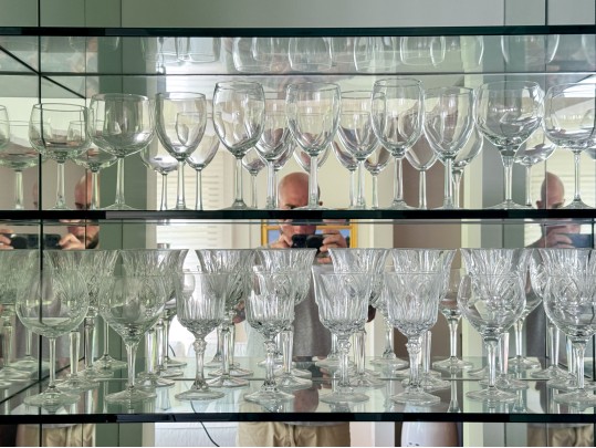 Assembled Collection Of Bar Stemware