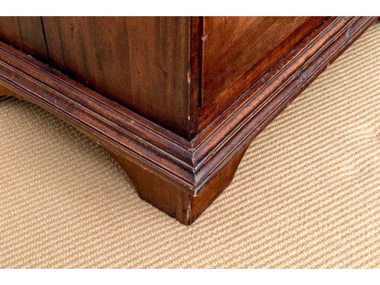 Vintage End Table With Three Drawers