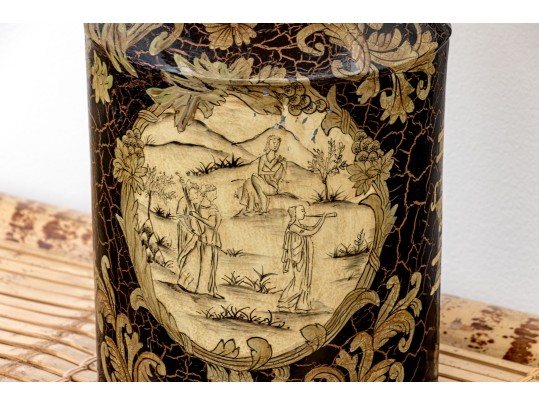 Decorative Chinoiserie Tole Table Lamp