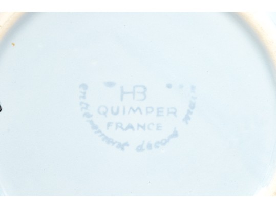 Collection Of French Henriot Quimper Hand-Painted Ceramics
