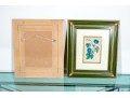 Two Antique Hand-Colored Botanical Engravings, The Botanical Register Of Sydenham Edwards