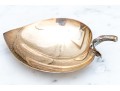 Tiffany & Co. Sterling Silver Footed Leaf Form Dish, 3.86 Ozt.