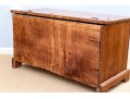 Unusual Connecticut Federal Pine Blanket Chest With Faux Drawers, Ca, 1800-20