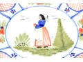 Collection Of French Henriot Quimper Hand-Painted Ceramics