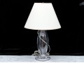 Simon Pearce Footed Glass Table Lamp