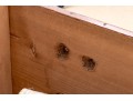 Unusual Connecticut Federal Pine Blanket Chest With Faux Drawers, Ca, 1800-20