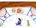 Collection Of French Henriot Quimper Hand-Painted Ceramics