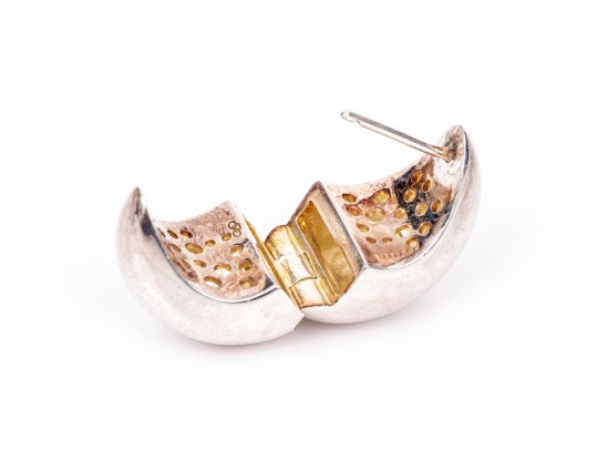 Collection Of Handsome Sterling Silver Pairs, Including Majorica Faux Pearl