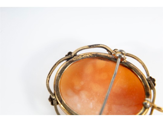 1/20 12K Gold Cameo Brooch
