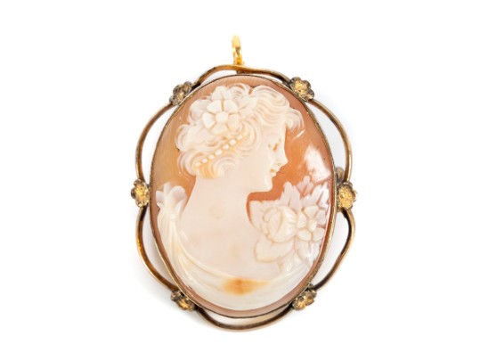1/20 12K Gold Cameo Brooch