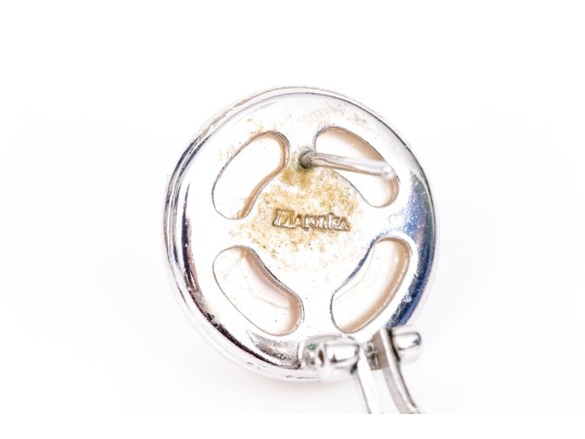Collection Of Handsome Sterling Silver Pairs, Including Majorica Faux Pearl