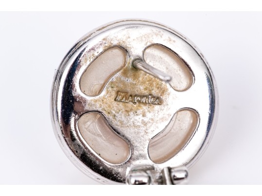 Collection Of Handsome Sterling Silver Pairs, Including Majorica Faux Pearl