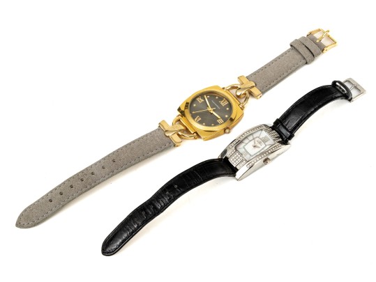 Pair Of Fashion Quartz Wristwatches, Invicta And Isaac Mizrahi