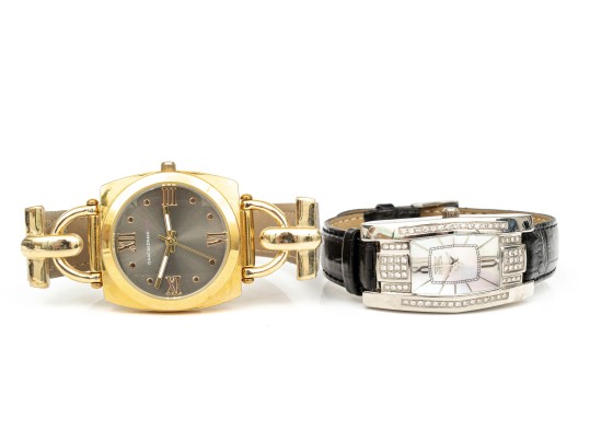 Pair Of Fashion Quartz Wristwatches, Invicta And Isaac Mizrahi