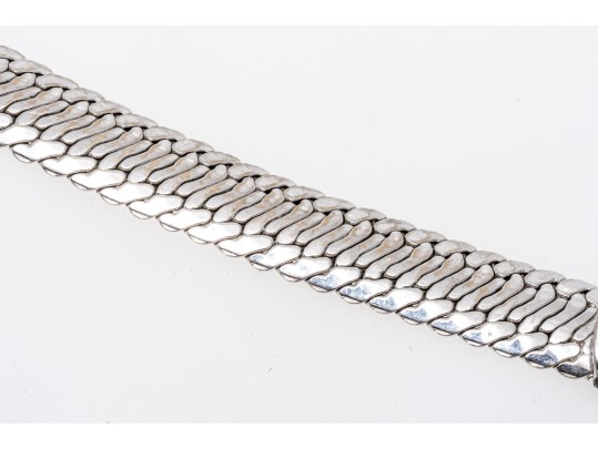 14K White Gold Croton Quartz Watch